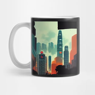 Hong Kong | Comics style Mug